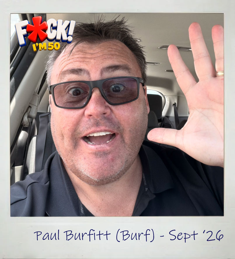 Paul Burfitt, host of FI50 Show